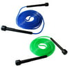 2 Pack Fenzer Blue / Green 9 FT 2.7m Plastic Handle Jump Rope Speed Skipping Jumping Boxing Exercise