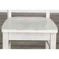 thumbnail image 5 of Sunny Designs 37" Bayside Coastal Wood Ladderback Chair Marble White (Set of 2), 5 of 8