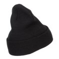 thumbnail image 3 of Kayak Sports Embroidered Long Beanie - Black OSFM, 3 of 5