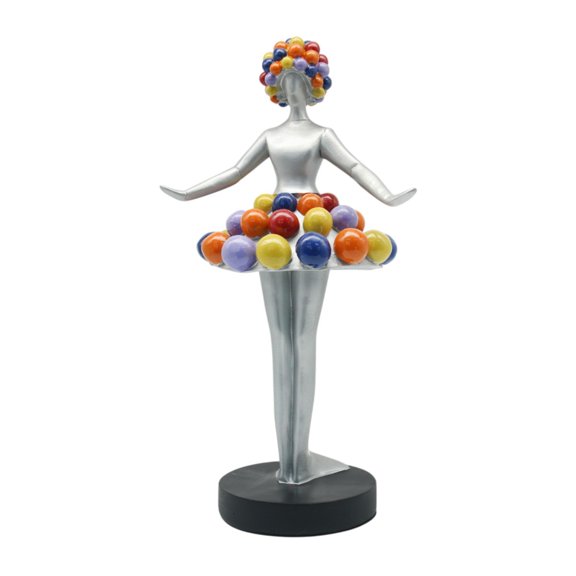 Estatua de bailarina figura de bailarina de ballet figura decorativa de escritorio escultura para chimenea centro de mesa decoración del hogar Strade Fareast Limited
