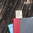 thumbnail image 3 of Hip Flask Plus Wooden Bookmark - A Book a Day Keeps Reality Away, 3 of 3