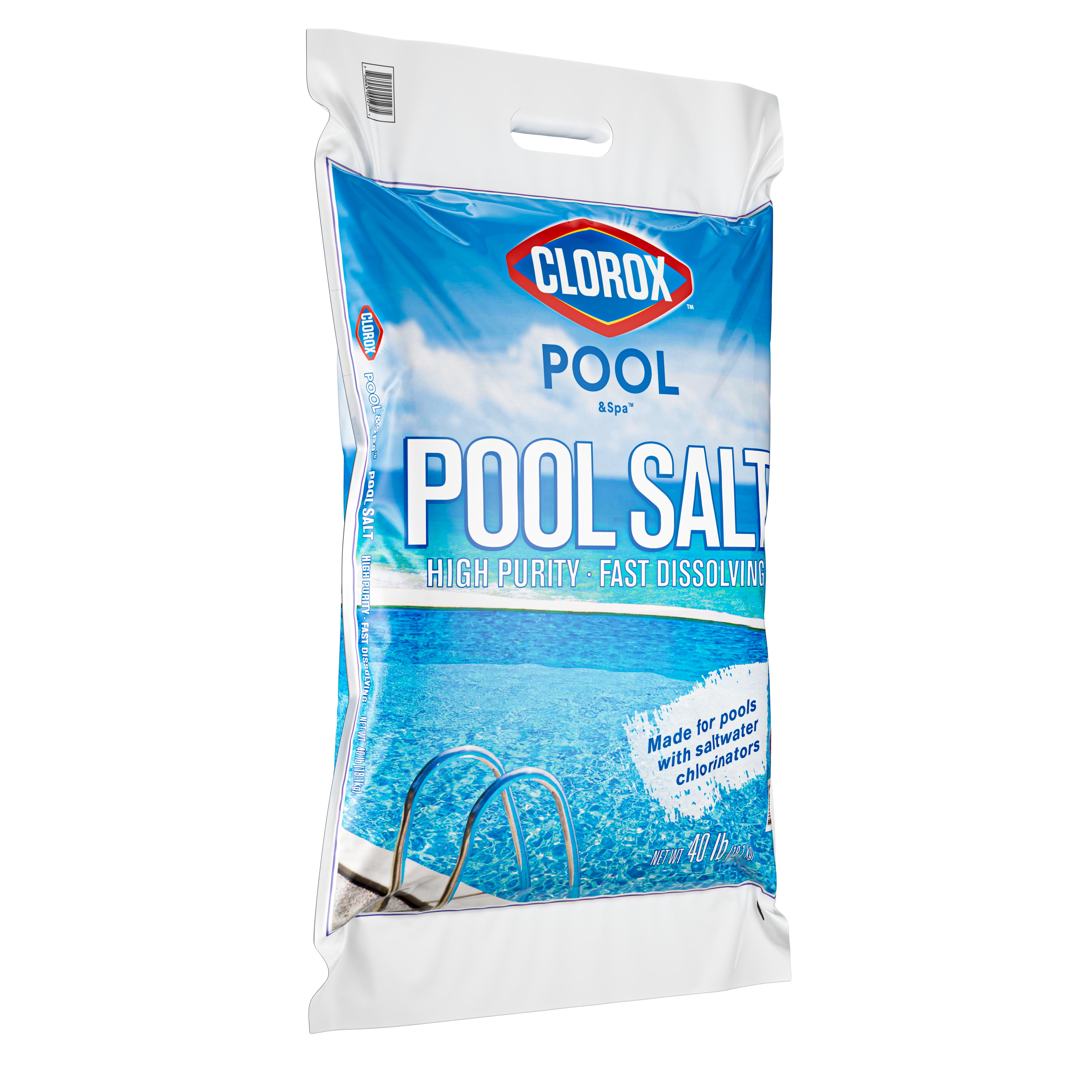 Clorox Pool & Spa High-Purity Pool Salt, 40 lb. Bag