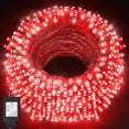 thumbnail image 1 of Luces de Navidad KNONEW 60m 500 LED 8 Modos Impermeables Rojas, 1 of 9