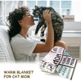 thumbnail image 3 of Cat Lover Gifts for Women, Cat Mom Gifts Blanket 50x60, Gifts for Cat Lovers for Women, Cat Gifts for Women, Cute Christmas Cat Blanket, Cate Lady Gifts, for Cat Lovers, Cat Themed Gifts, 3 of 6