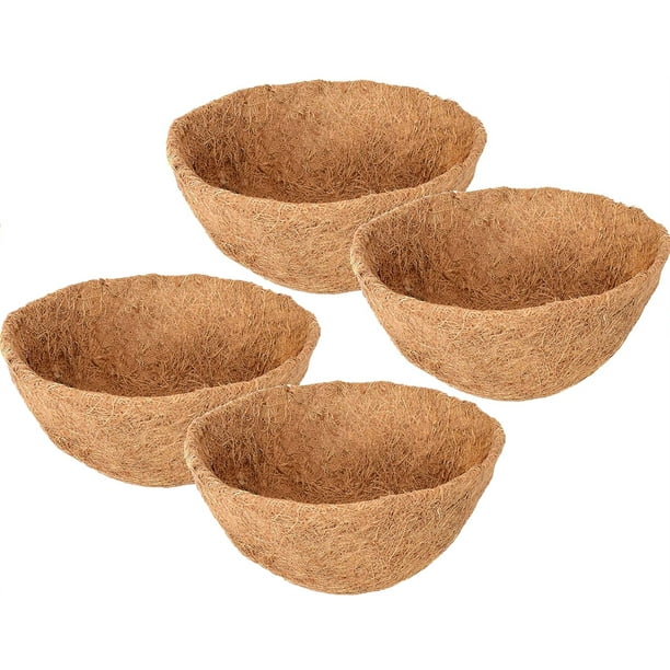 Coco Liners for Planters 16 Inch,Coco Liners for Hanging Baskets,4PCS