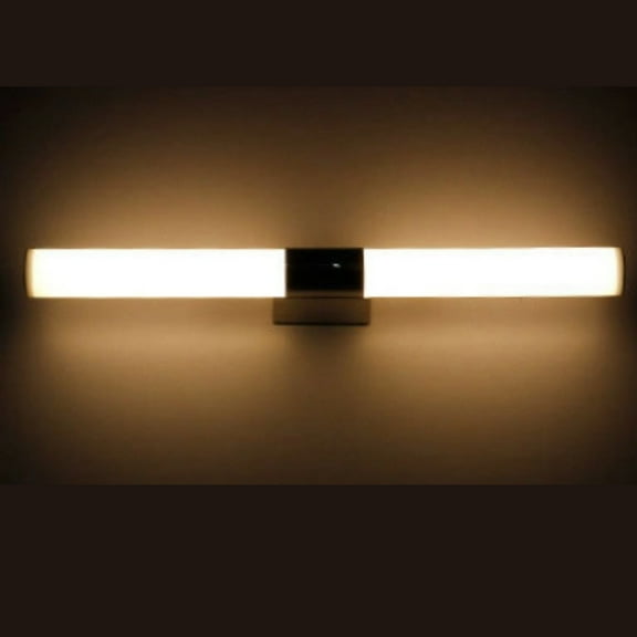 SNNROO Modern Wall Light LED Brushed Nickel Vanity Fixture for Bathroom Over Mirror
