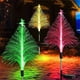thumbnail image 1 of Árbol de Navidad Solar Pequeño Ganfancp Decoraciones Al Aire Libre Cambio de Color Luz Yard Stake, 1 of 7