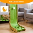 thumbnail image 3 of Qiyester Cat Scratcher L-Shaped Large Cat Scratching Post Pad Vertical & Horizontal Home Furniture Protector (Model 4), 3 of 10
