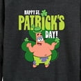 thumbnail image 3 of SpongeBob SquarePants - Happy St Patricks Day - Women's Lightweight French Terry Long Sleeve Shirt, 3 of 6