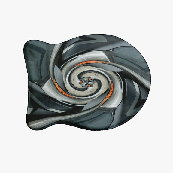 Simply Daisy Race Car Twist Fish Shape Pet Feeding Mat for Cats