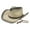 Black, variant on Straw Cowboy Hat For Women And Men With Shape It Brim Western Cowboy Hat