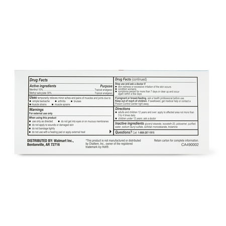 Equate Extra Strength Cool & Heat Pain Relieving Cream, 3 oz