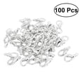 thumbnail image 1 of QUTETN 100 Pcs Pinces à Homard en Acier Inoxydable pour Fabrication de Bijoux, 1 of 4
