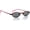 Clip only - Dark Wine, variant on Clip-On ONLY - Oval Shape, for Metal Full Rim Frame - Prescription Eyeglasses RX, Cafe