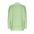 thumbnail image 3 of Jalioing V Neck Sweatshirt for Women Trendy Loose Solid Long Sleeve Pullover Shirt Spring Fall Fashion Tops, 3 of 9