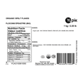 thumbnail image 3 of Yupik Organic Spelt Flakes, 1Kg, 3 of 3