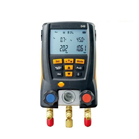 Refrigerant Manifold Gauge Set Air-Conditioning Pressure Gauge Digital Manifold Gauge HVAC Temperature Test Manometer