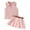 Pink, variant on Fsqjgq Girls 5T Outfits Trendy Girls Clothes Outfits Baby Sleeveless Temperament Blouse Pleated Skirt and Belt for Girls Baby Pullover Three Sets Clothing Sets Baby Girl Outfits Kids Sets Size 18