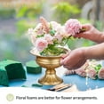 thumbnail image 5 of Nuptio Metal Gold  Flower Vases for Centerpiece Table Decorations，Elegant Floral Compote Bowl Pedestal Planter Vase Decor for Home Wedding (5inch-10PCS, Gold), 5 of 8