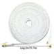 thumbnail image 2 of Cable de red tipo Cat7, oficina en casa, hotel, cable plano para Internet, cable Ethernet, tipo plano, blanco, 2 metros Advancent EL4498-09, 2 of 2