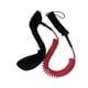 thumbnail image 2 of Correa de correa de la tabla de surf Correa de cintura enrollada, correa de tobillo de tablero de correa de surf para longboard, rojo, 2 of 9