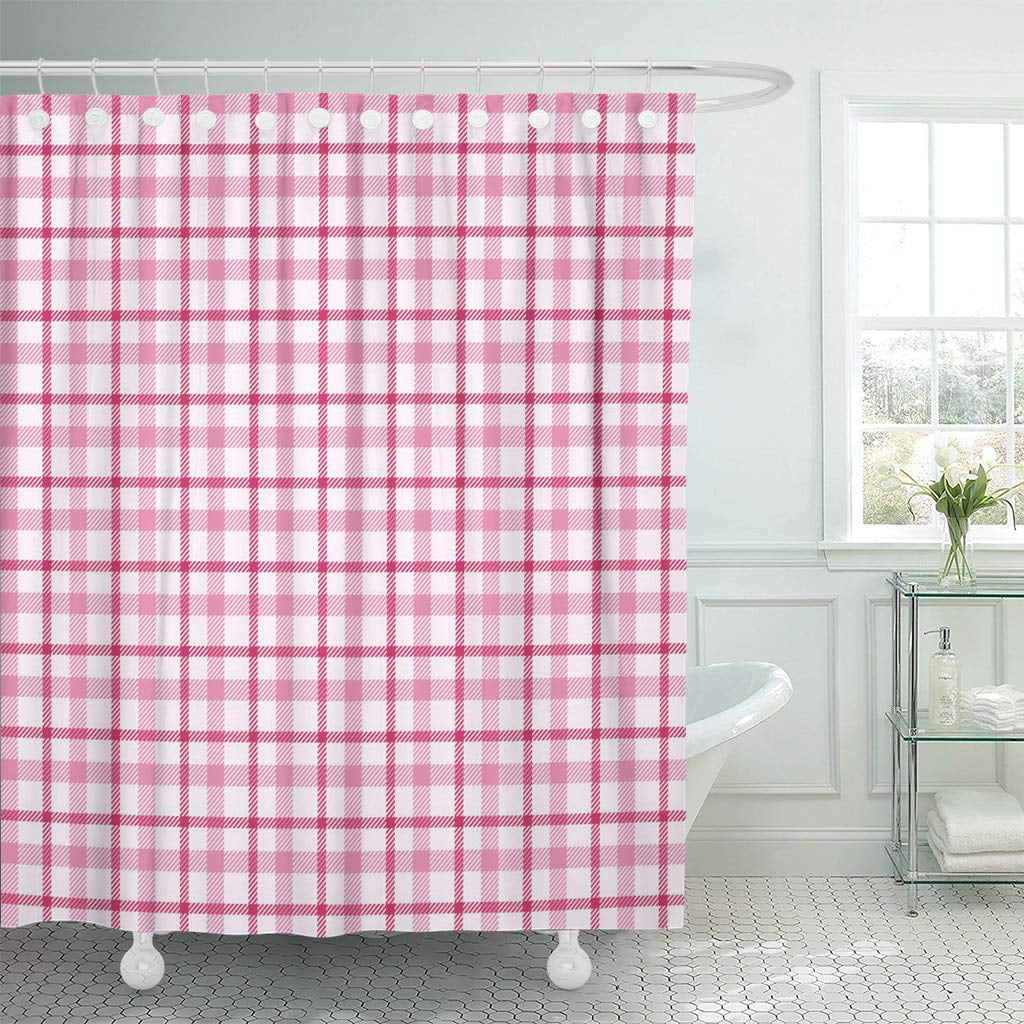 KSADK Red Plaid Pink Abstract Britain British Celtic Checkered Classic