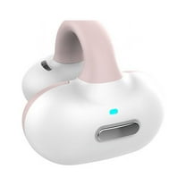 Fall Saving Liweisiy Wireless Bluetooth Earphones Are Not In The Ear, Clip Type, And Sport Digital Display Earphones Pink