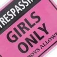 thumbnail image 4 of BRIGHTFUFU Only Sign PVC Cute Bedroom Decor for Girls Room Dorm Room Decorations and Toddler Girls Warning Sign, 4 of 8