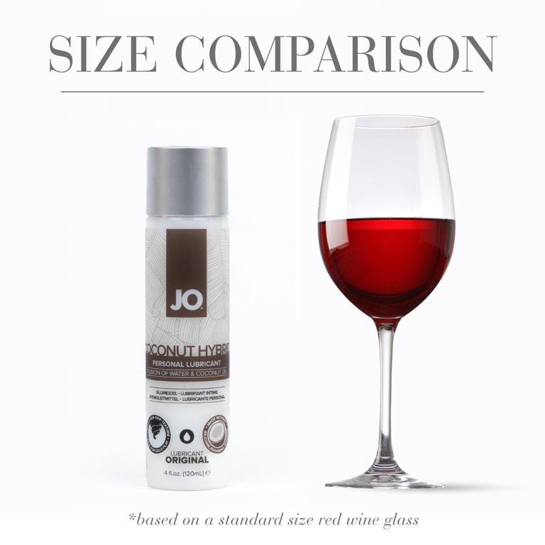 System JO Premium Water Based Personal Hybrid Lubricant with Coconut, 4 Oz 