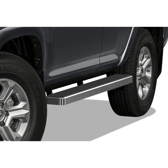 APS Running Boards 6 inches Compatible with Toyota 4Runner 2014-2024 SR5 & 14-24 TRD Pro & 17-24 TRD Off-Road Stainless Steel (Nerf Bars Side Steps Side Bars)