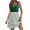 Green, variant on Nrmvnmi Women's Striped Sleeveless Cami Dress Casual Summer Short Dresses Black-S