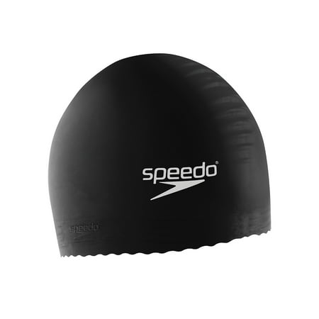 Speedo Solid Latex Cap - Speedo Solid Latex Swim-Swimming Head Cap