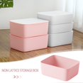 thumbnail image 1 of OUSITAID Stackable White Organizer Bins Clothes Storage Baskets for Household Storage Organization, 1 of 4