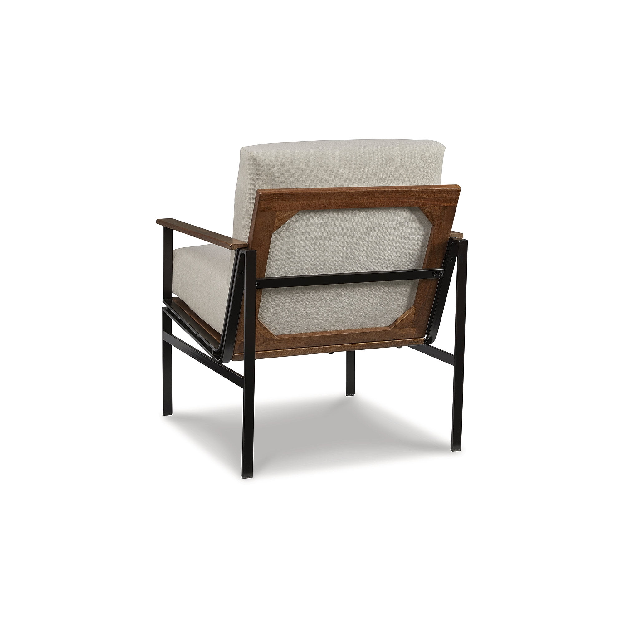 Signature Design by Ashley Tilden Accent Chair in Ivory and Brown