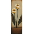 thumbnail image 2 of Alves, Helena 11x24 Gold Ornate Wood Framed with Double Matting Museum Art Print Titled - Jardin de Flores I, 2 of 4
