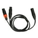 thumbnail image 2 of Cable de micrófono XLR, XLR macho a doble tipo XLRY Cable de micrófono XLR Maleto Cable hembra dual Resultados impresionantes, 2 of 8