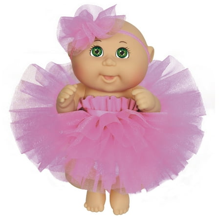 - Cabbage Patch Kids 9 Inch Dance Time Girl, Green Eyes, Pink Tutu