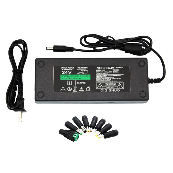 Adaptador de fuente de alimentación DIGISHUO DC 24V 4A 96W para tira de LED