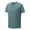 Navy, variant on YLSDY Fashion Men's Summer Casual Henley Shirts Fashion V Neck Short Sleeve Loose Fit Tops Comfort Breathable Beach Tees Army Green XXXL