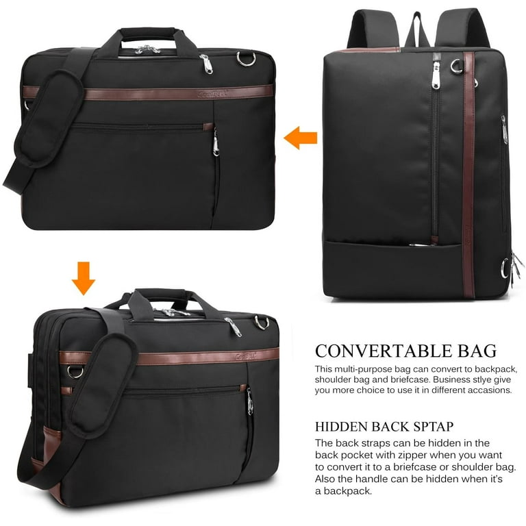 CoolBELL Convertible Backpack Shoulder Bag Multi Functional