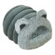 thumbnail image 5 of Cama cueva para gatos autocalentable, lavable, semicerrada, con base antideslizante para invierno M azul, 5 of 9