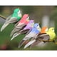 thumbnail image 1 of 12 Piezas De Loros De Espuma Artificial, Adornos De Plumas Con Cables, Arte De Bricolaje Para en hogar Decoración De La Acces, 1 of 8