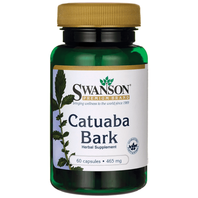 Swanson Catuaba Bark 465 mg 60 Capsules