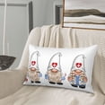 thumbnail image 5 of Cauagu Nurse doctor gnome Print Pillow Covers with Envelope Closure,1PC Pillow Cases Decorative Pillow Case for Bed & Couch, Pillows Not Included-16"x24", 5 of 6