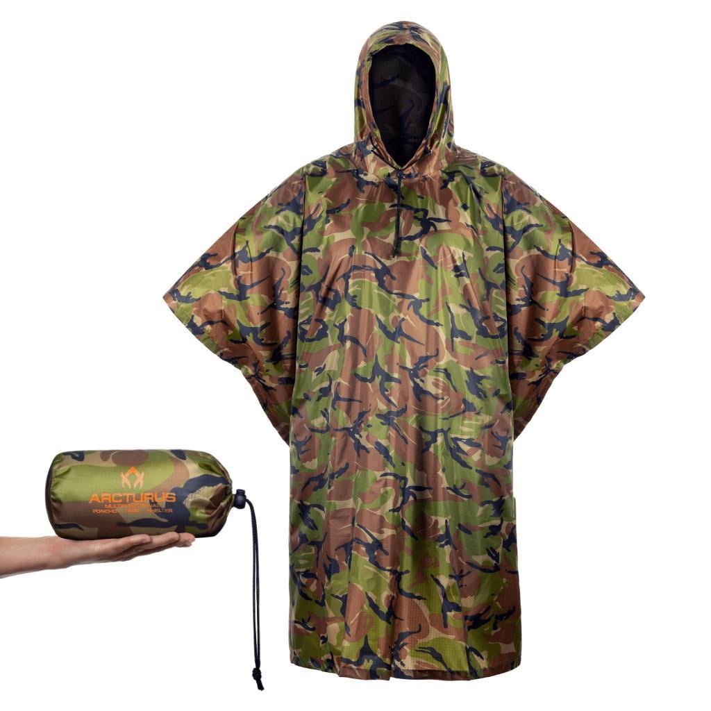 Arcturus Reusable Rain Poncho for 
