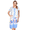 Blue Circles, variant on Womens Nightgowns Sleepwear Soft Pajama Dress Nightshirts
