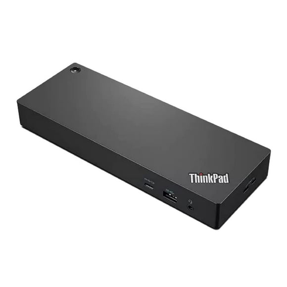 Lenovo ThinkPad Universal Thunderbolt 4 Dock, 4 Displays, Dynamic Power Charging up to 100W, Black
