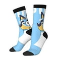 thumbnail image 2 of Saiise Bluey Funny Socks Men Women Adults Novelty Graphic Crew Tube Socks Crazy Design Casual Dress Socks for Sports,Running,Travel, 2 of 7