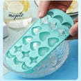 thumbnail image 3 of Advancent Bandeja de cubitos de hielo, congelador, cocina, molde para hacer glaseado apilable Type2 NO2, 3 of 6