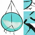 thumbnail image 4 of Foldable Durable Kayak Boat Wind， Sail Sup Paddle Board Sailing Canoe Stroke Wind Paddle Rowing Boats Wind With Clear Window Surfling 42.5 x 42.5in, 4 of 8